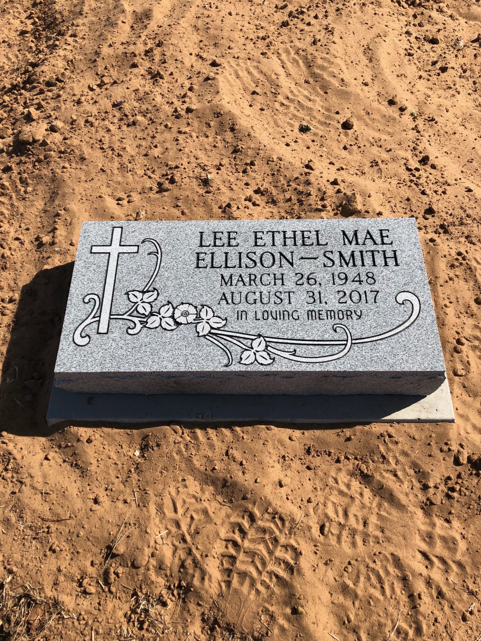 Flat Headstones Texas Lonestar Monuments